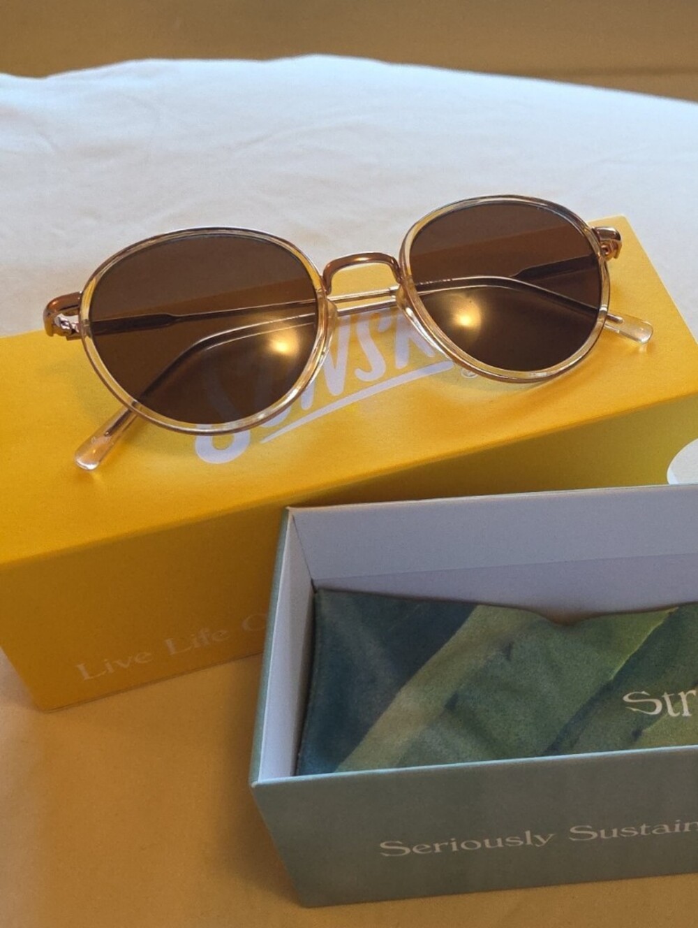 Sunski Baia Sunglasses Model 2412 NEW IN BOX